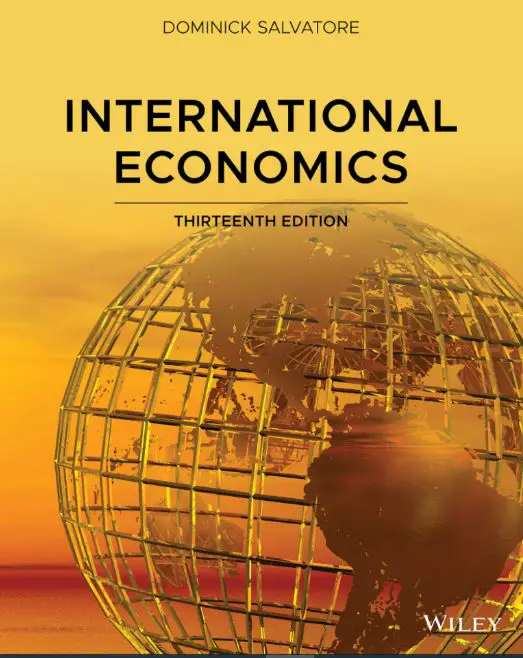 Ekonomia międzynarodowa autorstwa Dominicka Salvatore