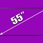 Jak szeroki jest telewizor 55 cali: Wymiary telewizora 55 cali
