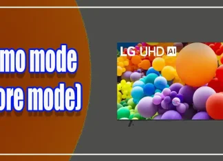 Jak wyłączyć tryb demo (tryb sklepu) w telewizorach LG